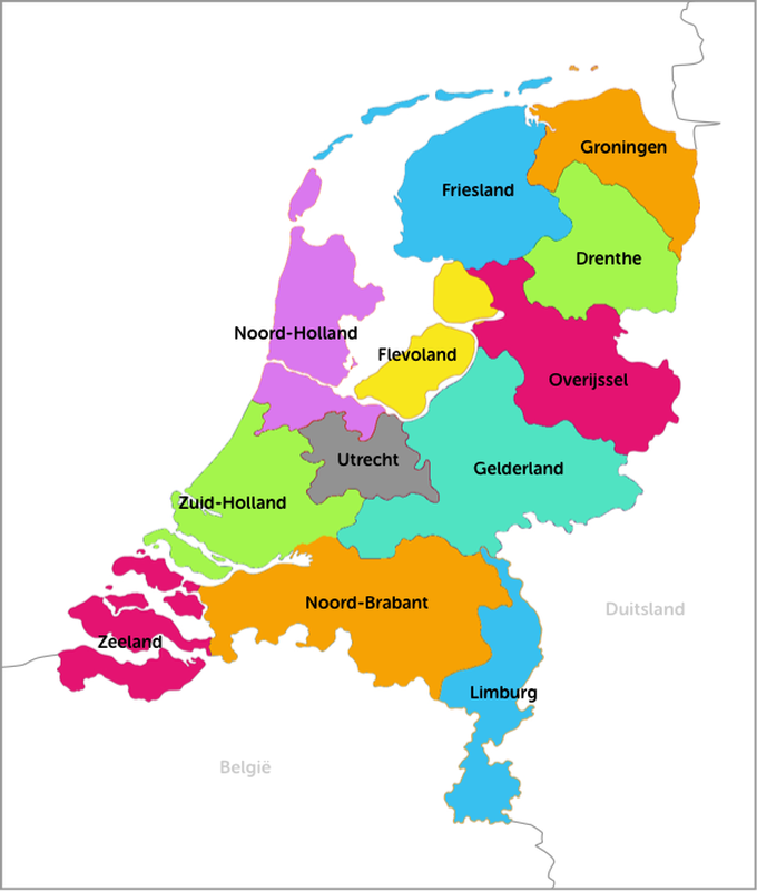 Nederland in Provincies